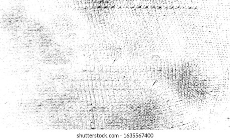 Rough black and white texture vector. Distressed overlay texture. Grunge background. Abstract textured effect. Vector Illustration. Black isolated on white background. EPS10.