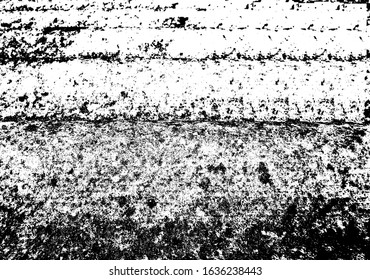 Rough black and white texture vector. Distressed overlay texture. Grunge background. Abstract textured effect. Vector Illustration. Black isolated on white background. EPS10.