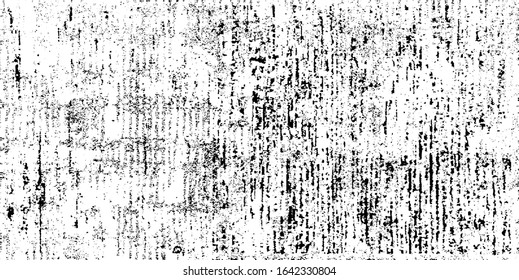 Rough black and white texture vector. Distressed overlay texture. Grunge background. Abstract textured effect. Vector Illustration. Black isolated on white background. EPS10.