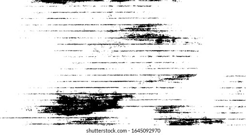 Rough black and white texture vector. Distressed overlay texture. Grunge background. Abstract textured effect. Vector Illustration. Black isolated on white background. EPS10.