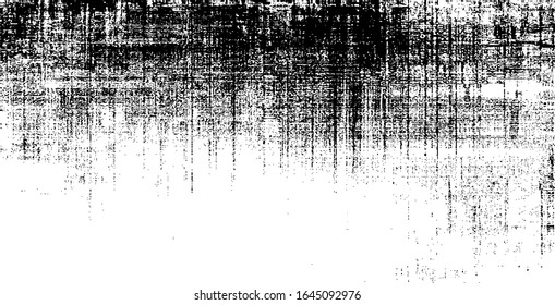 Rough black and white texture vector. Distressed overlay texture. Grunge background. Abstract textured effect. Vector Illustration. Black isolated on white background. EPS10.