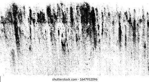 Rough black and white texture vector. Distressed overlay texture. Grunge background. Abstract textured effect. Vector Illustration. Black isolated on white background. EPS10.