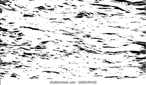 Rough black and white texture vector. Distressed overlay texture. Grunge background. Abstract textured effect. Vector Illustration. Black isolated on white background. EPS10.