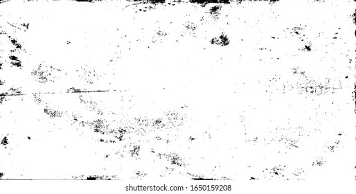 Rough black and white texture vector. Distressed overlay texture. Grunge background. Abstract textured effect. Vector Illustration. Black isolated on white background. EPS10.