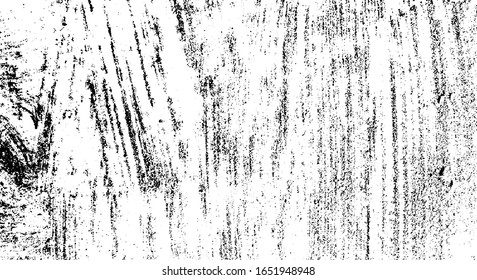 Rough black and white texture vector. Distressed overlay texture. Grunge background. Abstract textured effect. Vector Illustration. Black isolated on white background. EPS10.