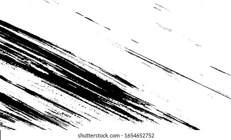 Rough black and white texture vector. Distressed overlay texture. Grunge background. Abstract textured effect. Vector Illustration. Black isolated on white background. EPS10.