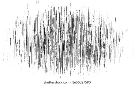 Rough black and white texture vector. Distressed overlay texture. Grunge background. Abstract textured effect. Vector Illustration. Black isolated on white background. EPS10.