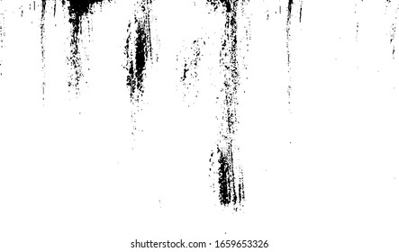 Rough black and white texture vector. Distressed overlay texture. Grunge background. Abstract textured effect. Vector Illustration. Black isolated on white background. EPS10.