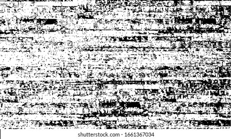 Rough black and white texture vector. Distressed overlay texture. Grunge background. Abstract textured effect. Vector Illustration. Black isolated on white background. EPS10.