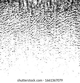 Rough black and white texture vector. Distressed overlay texture. Grunge background. Abstract textured effect. Vector Illustration. Black isolated on white background. EPS10.