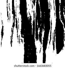 Rough black and white texture vector. Distressed overlay texture. Grunge background. Abstract textured effect. Vector Illustration. Black isolated on white background. EPS10.