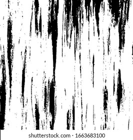Rough black and white texture vector. Distressed overlay texture. Grunge background. Abstract textured effect. Vector Illustration. Black isolated on white background. EPS10.