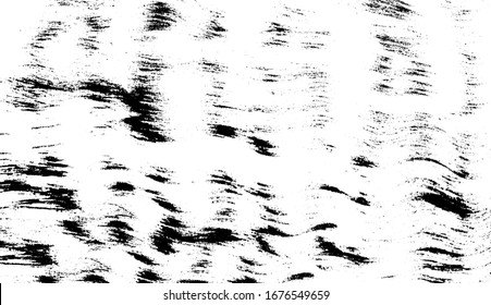 Rough black and white texture vector. Distressed overlay texture. Grunge background. Abstract textured effect. Vector Illustration. Black isolated on white background. EPS10.
