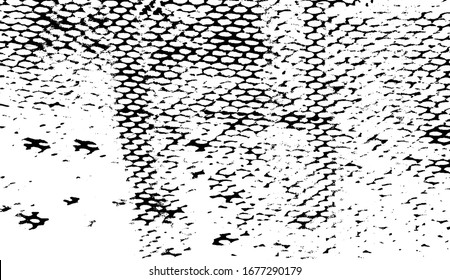 Rough black and white texture vector. Distressed overlay texture. Grunge background. Abstract textured effect. Vector Illustration. Black isolated on white background. EPS10.