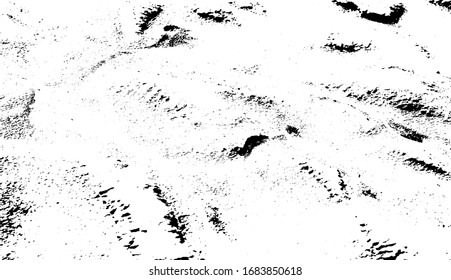 Rough black and white texture vector. Distressed overlay texture. Grunge background. Abstract textured effect. Vector Illustration. Black isolated on white background. EPS10.