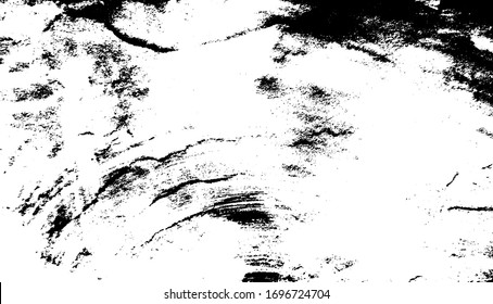 Rough black and white texture vector. Distressed overlay texture. Grunge background. Abstract textured effect. Vector Illustration. Black isolated on white background. EPS10.