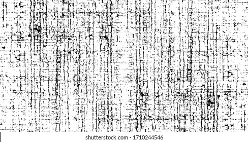 Rough black and white texture vector. Distressed overlay texture. Grunge background. Abstract textured effect. Vector Illustration. Black isolated on white background. EPS10.