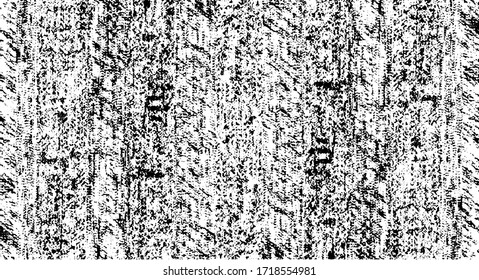 Rough black and white texture vector. Distressed overlay texture. Grunge background. Abstract textured effect. Vector Illustration. Black isolated on white background. EPS10.