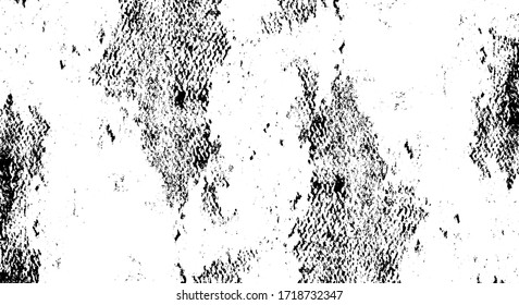 Rough black and white texture vector. Distressed overlay texture. Grunge background. Abstract textured effect. Vector Illustration. Black isolated on white background. EPS10.
