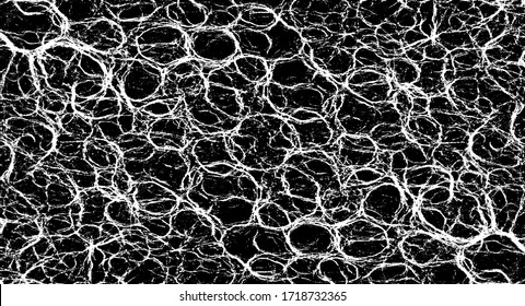Rough black and white texture vector. Distressed overlay texture. Grunge background. Abstract textured effect. Vector Illustration. Black isolated on white background. EPS10.