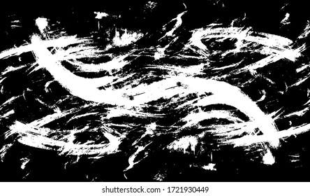 Rough black and white texture vector. Distressed overlay texture. Grunge background. Abstract textured effect. Vector Illustration. Black isolated on white background. EPS10.