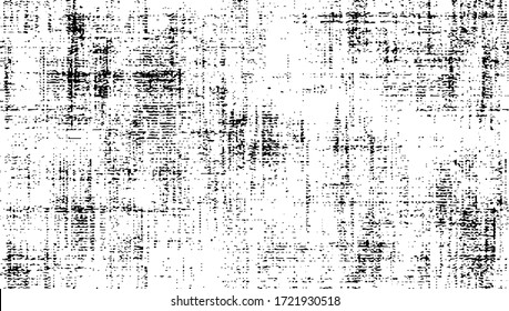 Rough black and white texture vector. Distressed overlay texture. Grunge background. Abstract textured effect. Vector Illustration. Black isolated on white background. EPS10.