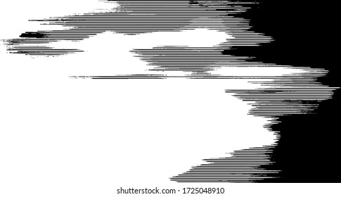 Rough black and white texture vector. Distressed overlay texture. Grunge background. Abstract textured effect. Vector Illustration. Black isolated on white background. EPS10.