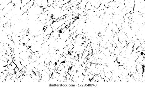 Rough black and white texture vector. Distressed overlay texture. Grunge background. Abstract textured effect. Vector Illustration. Black isolated on white background. EPS10.