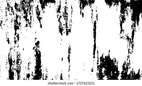 Rough black and white texture vector. Distressed overlay texture. Grunge background. Abstract textured effect. Vector Illustration. Black isolated on white background. EPS10.