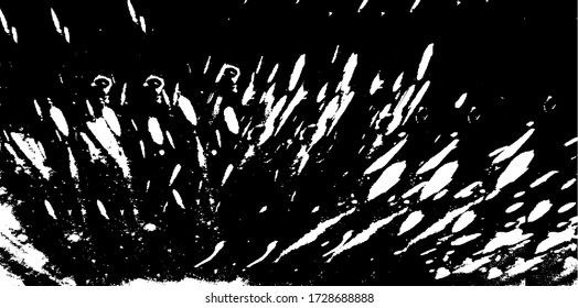 Rough black and white texture vector. Distressed overlay texture. Grunge background. Abstract textured effect. Vector Illustration. Black isolated on white background. EPS10.