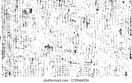 Rough black and white texture vector. Distressed overlay texture. Grunge background. Abstract textured effect. Vector Illustration. Black isolated on white background. EPS10.