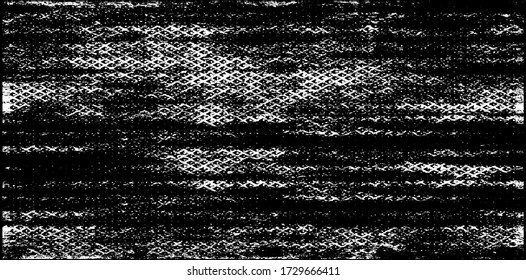 Rough black and white texture vector. Distressed overlay texture. Grunge background. Abstract textured effect. Vector Illustration. Black isolated on white background. EPS10.
