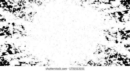 Rough black and white texture vector. Distressed overlay texture. Grunge background. Abstract textured effect. Vector Illustration. Black isolated on white background. EPS10.