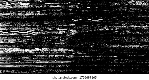 Rough black and white texture vector. Distressed overlay texture. Grunge background. Abstract textured effect. Vector Illustration. Black isolated on white background. EPS10.