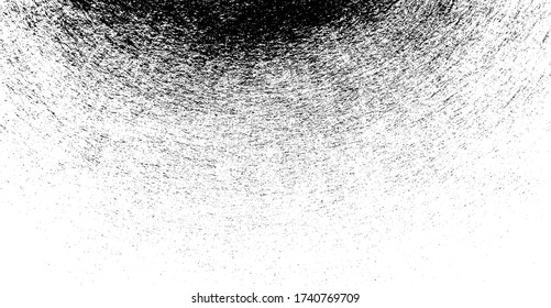 Rough Black and White Texture Vektor. Verzerrte Overlay-Textur. Grunge Hintergrund. Abstrakter strukturierter Effekt. Vector Illustration. Schwarz isoliert auf weißem Hintergrund. EPS10.