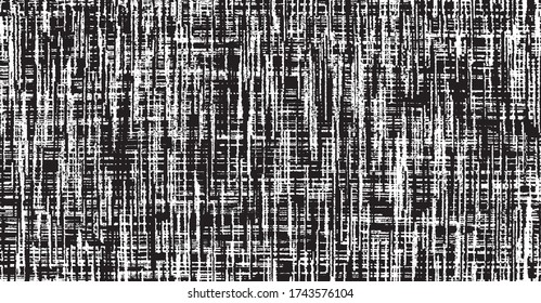 Rough black and white texture vector. Distressed overlay texture. Grunge background. Abstract textured effect. Vector Illustration. Black isolated on white background. EPS10.