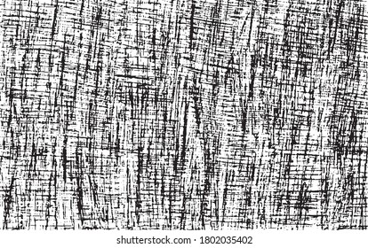 Rough black and white texture vector. Distressed overlay texture. Grunge background. Abstract textured effect. Vector Illustration. Black isolated on white background. EPS10.