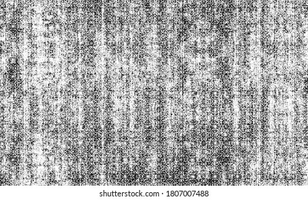 Rough black and white texture vector. Distressed overlay texture. Grunge background. Abstract textured effect. Vector Illustration. Black isolated on white background. EPS10.