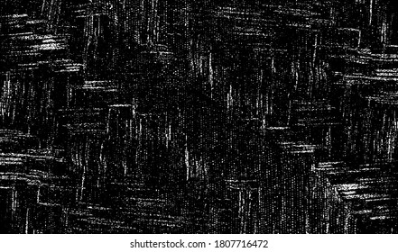 Rough black and white texture vector. Distressed overlay texture. Grunge background. Abstract textured effect. Vector Illustration. Black isolated on white background. EPS10.