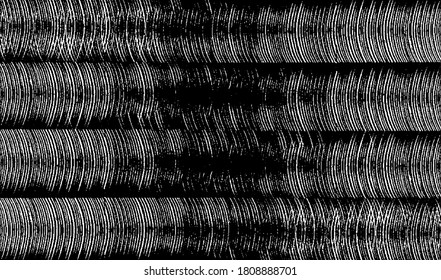 Rough black and white texture vector. Distressed overlay texture. Grunge background. Abstract textured effect. Vector Illustration. Black isolated on white background. EPS10.
