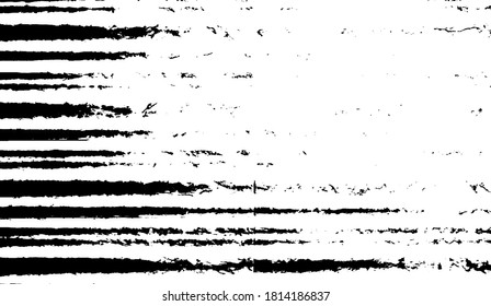 Rough black and white texture vector. Distressed overlay texture. Grunge background. Abstract textured effect. Vector Illustration. Black isolated on white background. EPS10.