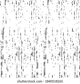 Rough black and white texture vector. Distressed overlay texture. Grunge background. Abstract textured effect. Vector Illustration. Black isolated on white background. EPS10.