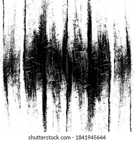 Rough black and white texture vector. Distressed overlay texture. Grunge background. Abstract textured effect. Vector Illustration. Black isolated on white background. EPS10.