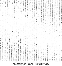 Rough black and white texture vector. Distressed overlay texture. Grunge background. Abstract textured effect. Vector Illustration. Black isolated on white background. EPS10.