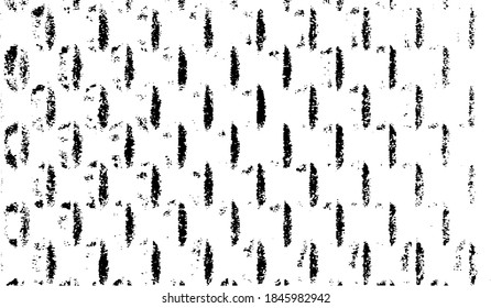 Rough black and white texture vector. Distressed overlay texture. Grunge background. Abstract textured effect. Vector Illustration. Black isolated on white background. EPS10.
