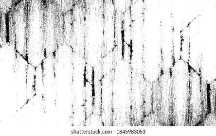 Rough black and white texture vector. Distressed overlay texture. Grunge background. Abstract textured effect. Vector Illustration. Black isolated on white background. EPS10.
