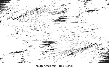 Rough black and white texture vector. Distressed overlay texture. Grunge background. Abstract textured effect. Vector Illustration. Black isolated on white background. EPS10.