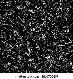 Rough black and white texture vector. Distressed overlay texture. Grunge background. Abstract textured effect. Vector Illustration. Black isolated on white background. EPS10.