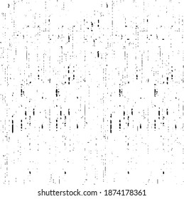 Rough black and white texture vector. Distressed overlay texture. Grunge background. Abstract textured effect. Vector Illustration. Black isolated on white background. EPS10.