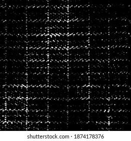 Rough black and white texture vector. Distressed overlay texture. Grunge background. Abstract textured effect. Vector Illustration. Black isolated on white background. EPS10.